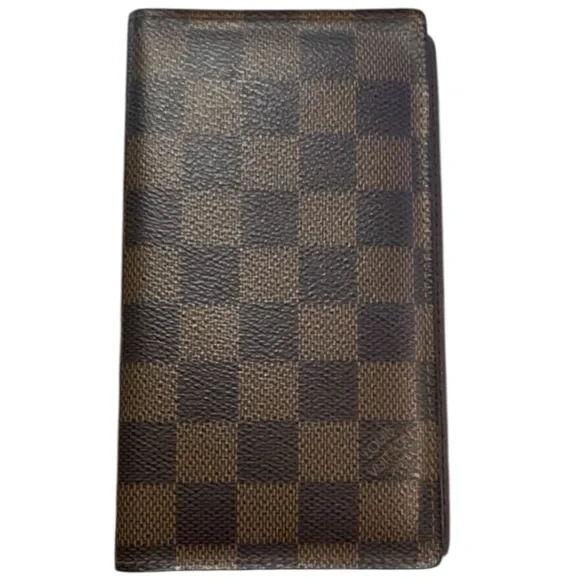 Louis Vuitton Pocket Agenda Cover Damier Ebene canvas - Picture 1 of 9